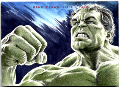 Finding Unicorn Marvel Infinity Saga 2024 No. Hulk Hand-Drawn Sketch One Of One