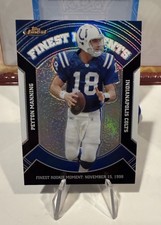 Peyton Manning - #VFM-PM - Blue/Black Refractor /99 (Color Match) - Topps Finest
