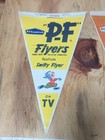 Pair of 1962 B.F. Goodrich "PF" Flyers Paper Window Banner Shoe Advertisements, — photo 2