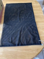 Black Mesh Laundry Bag 36” X 22”