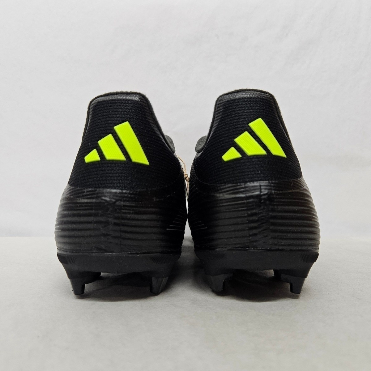 Adidas F50 League FG MG Soccer Cleats JI0007 Black Lucid Lemon Mens Size 10.5 Adidas F50 League FG MG Soccer Cleats JI0007 Black Lucid  main image 2