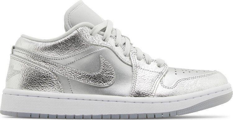 Jordan 1 SE Low Metallic Silver W for sale | eBay