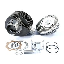 Gruppo termico POLINI D.68,5 ghisa con testa PIAGGIO 180 per Vespa RALLY VSD 196