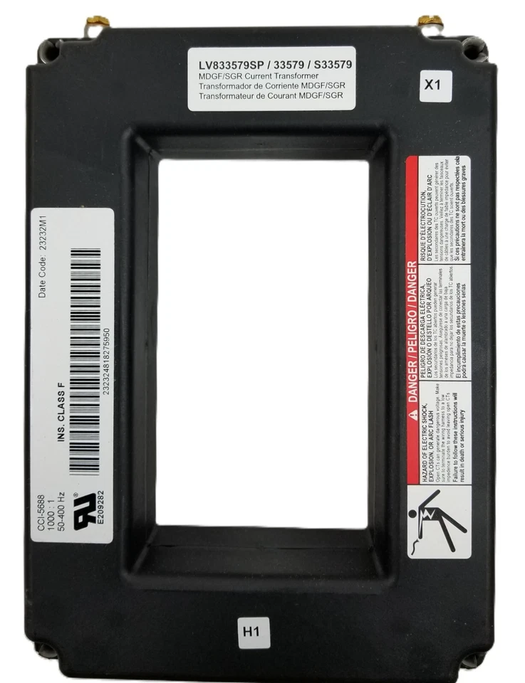 Schneider S33579 Current Transformer for MDGF/SGR 300A-800A LV833579SP NEW - Image 3 of 4