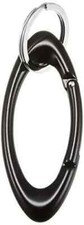 Oakley Essential Icon Carabiner Ellipse logo Keychain FOS900696 BLACK JP