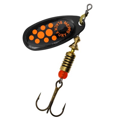 Mepps Black Fury Spinner Red Kunstköder Spinnköder Raubfisch Forelle