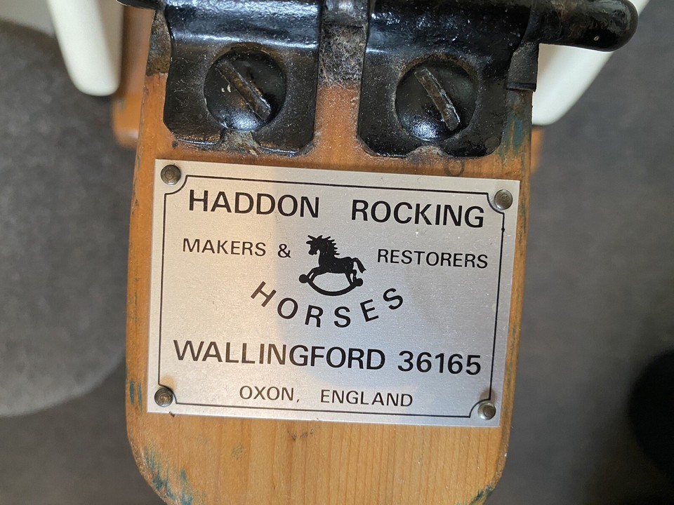 Haddon Wooden Vintage Rocking Horse eBay