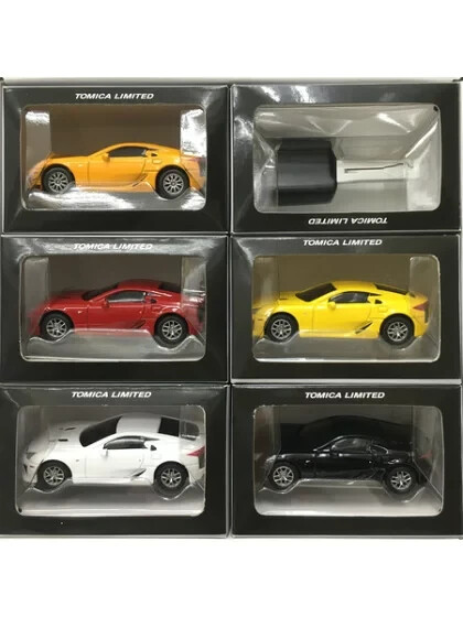 Tomica Limited LEXUS LFA 5 MODELS Minicar Set 10th