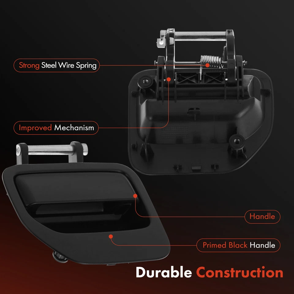 Черная передняя водительская ручка внешней двери для Honda Ridgeline 2006 2007-2014 - Изображение 4 из 4