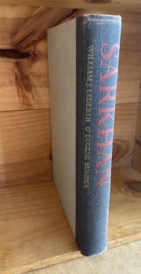 Vintage 1965 SARKHAN by William J. Lederer and Eugene Burdick First Edition