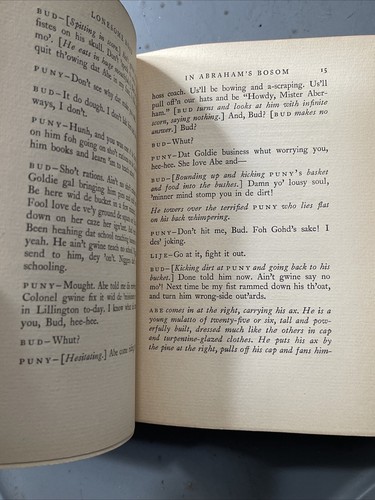 LONESOME ROAD Paul Green 1926 1st Ed. 6 plays for the African American theatre - Bild 9 von 14