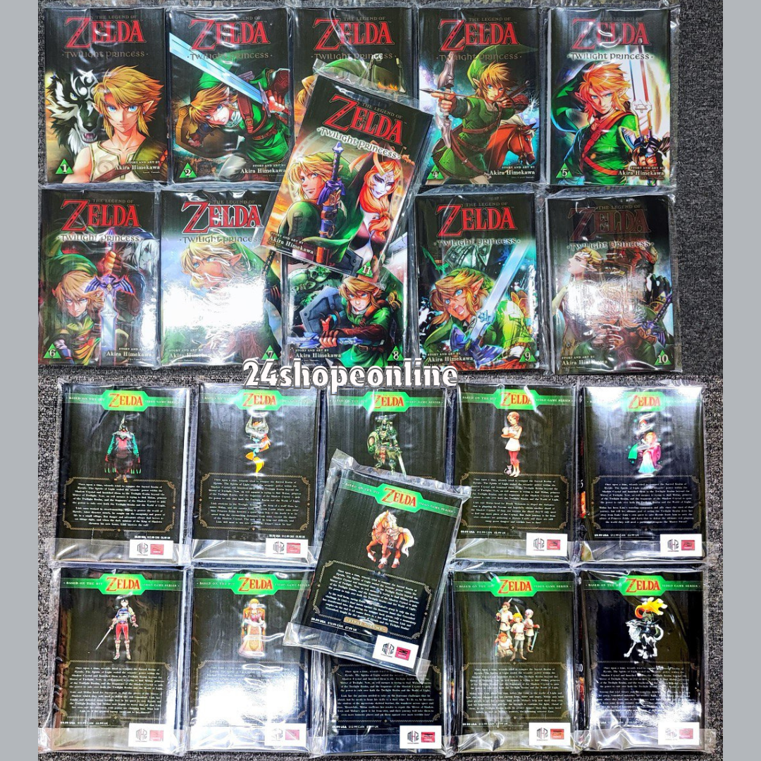 The Legend of Zelda: Manga Twilight Princess Vol 1-11 English