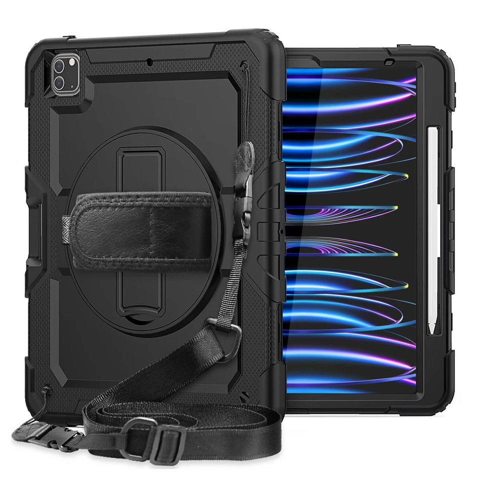 For iPad Pro 12.9" 6th/5th/4th Gen (2018-2022) Case Heavy Duty Shockproof Cover - Image 3 of 4