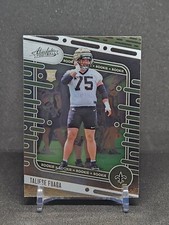 2024 Panini Absolute #114 Taliese Fuaga RC New Orleans Saints
