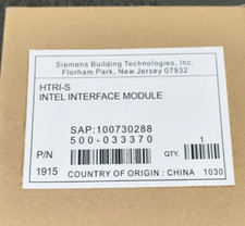 Siemens HTRI-S Single Input Monitor Module - FREE EXPRESS SHIPPING NIB
