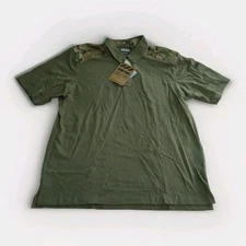 NWT VIKTOS Men's Range Trainer Coolmax Multicamo Green Polo Sz 2XL