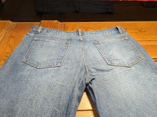 Kenneth Cole reaction medium wash straight leg jeans men  s side 38/30 38x30