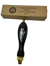 NEW Yuengling Black & Tan Beer Tap Handle 11.5” Pub Style Knob Gold Draft Ale
