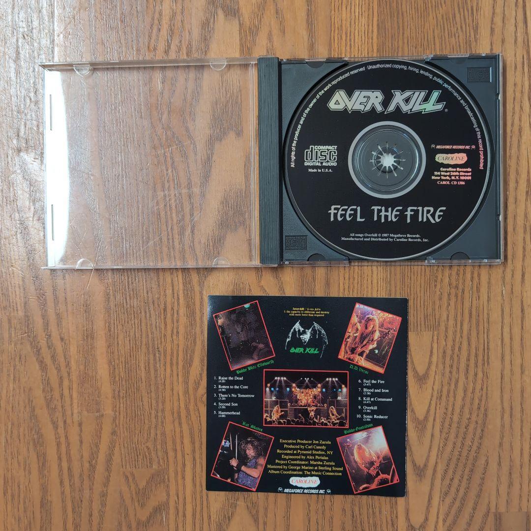 洋楽 OVER KILL / FEEL THE FIRE Overkill – Feel The Fire | Releases | Discogs