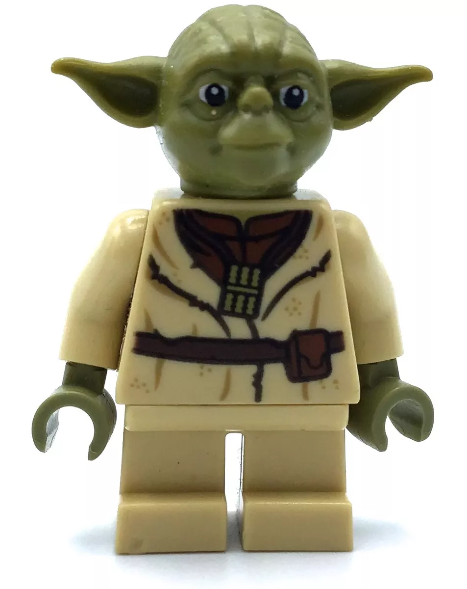 LEGO YODA MINIFIGURE STAR WARS FIGURE FROM Dagobah Jedi Training
