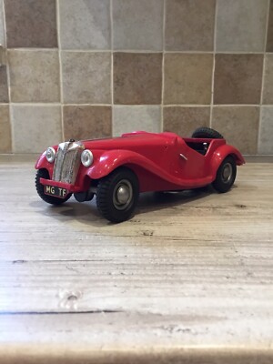 Victory Industries MGTF 1/18 scale model car -Red For Restoration Unboxed