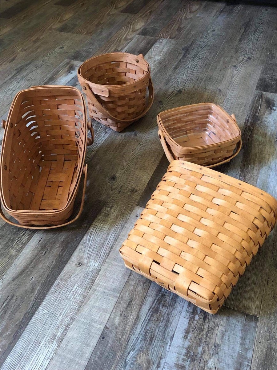 lot of 4 longaberger baskets | eBay