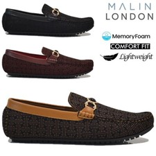 MENS COMFORT MEMORY FOAM SLIP ON CASUAL BOAT DECK LOAFERS DRIVING WALKING SHOES