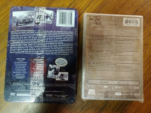The World at War, Volume 3, 4 Disc Set, And Attack on Pearl Harbor 2 DVD set - Picture 2 of 2