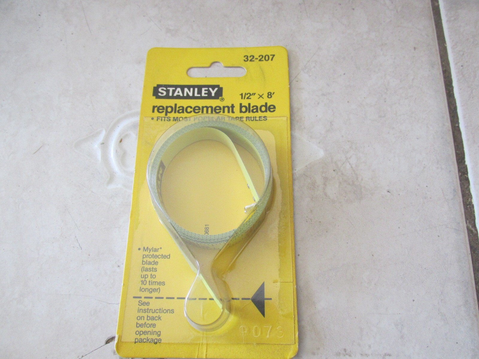 Stanley 32-207 Tape Measure Replacement Blade 1/2" x 8' New