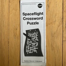 Crucigrama de vuelo espacial de la NASA