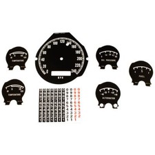 Premium Dash Decal 68-70 B Body Rallye Kit Full Metric Kit Charger Roadrunner