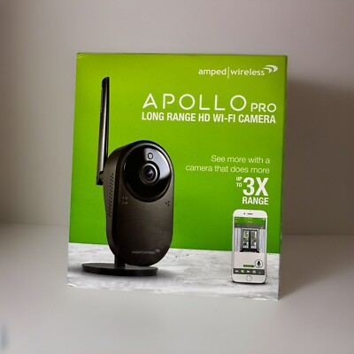 Amped LRC200 Apollo Pro - Long Range Hd Wi-Fi Camera