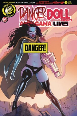 Danger Doll Squad Presents: Amalgama Lives #2 Risque Variant Celor Cover