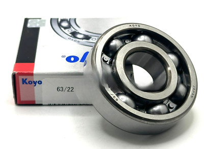 Koyo 63/22 C3 DEEP GROOVE BALL BEARING, TYPE 22x56x16 mm