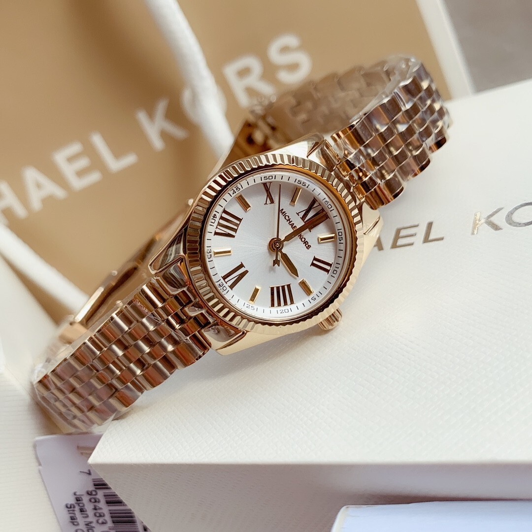 Michael Kors Women's MK3229 - Petite Lexington Gold Watch | eBay Michael Kors Women's MK3229 - Petite Lexington Gold Watch | eBay