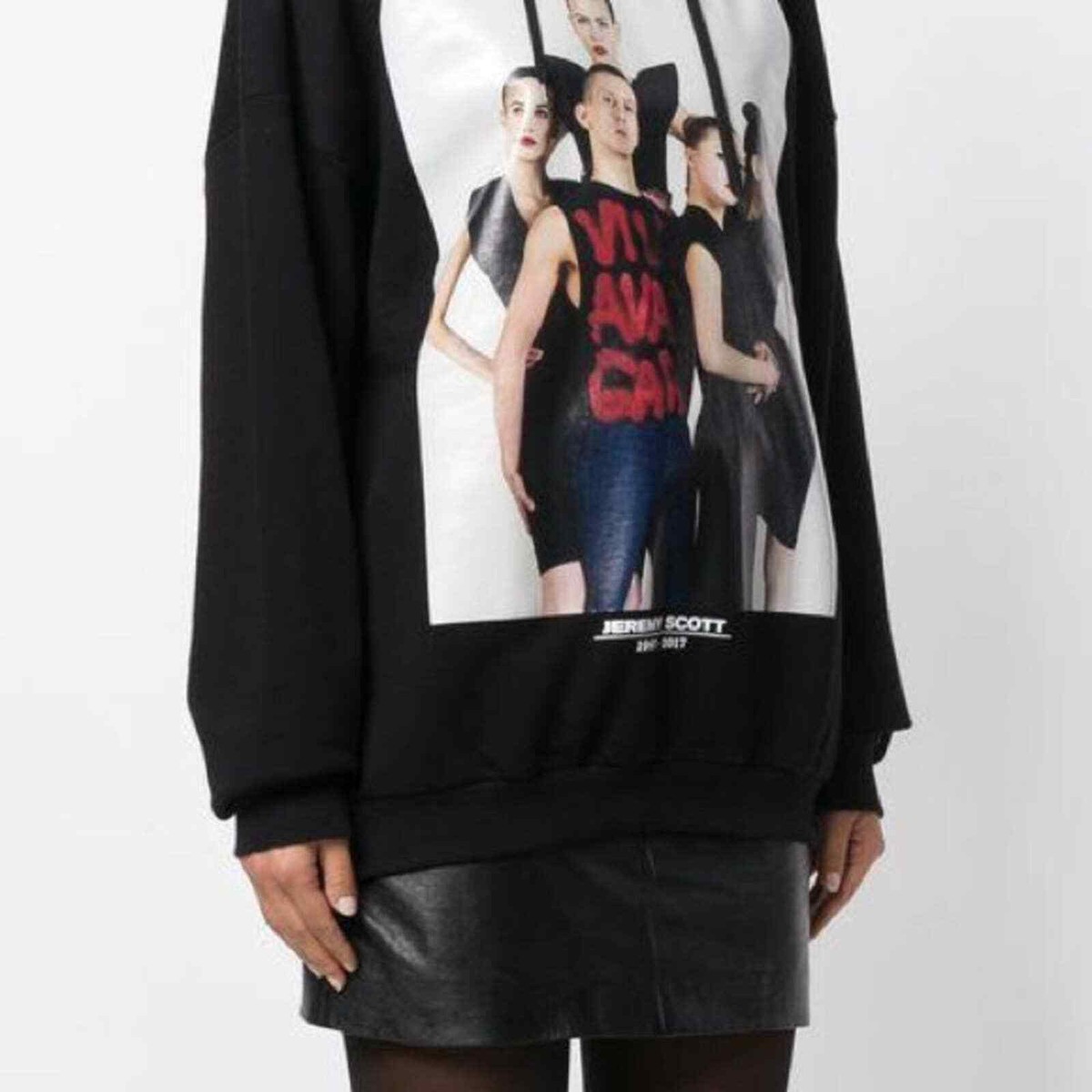 トップス Jeremy Scott logo paint art hoodie shirt Jeremy Scott Photo Print Hoodie | eBay