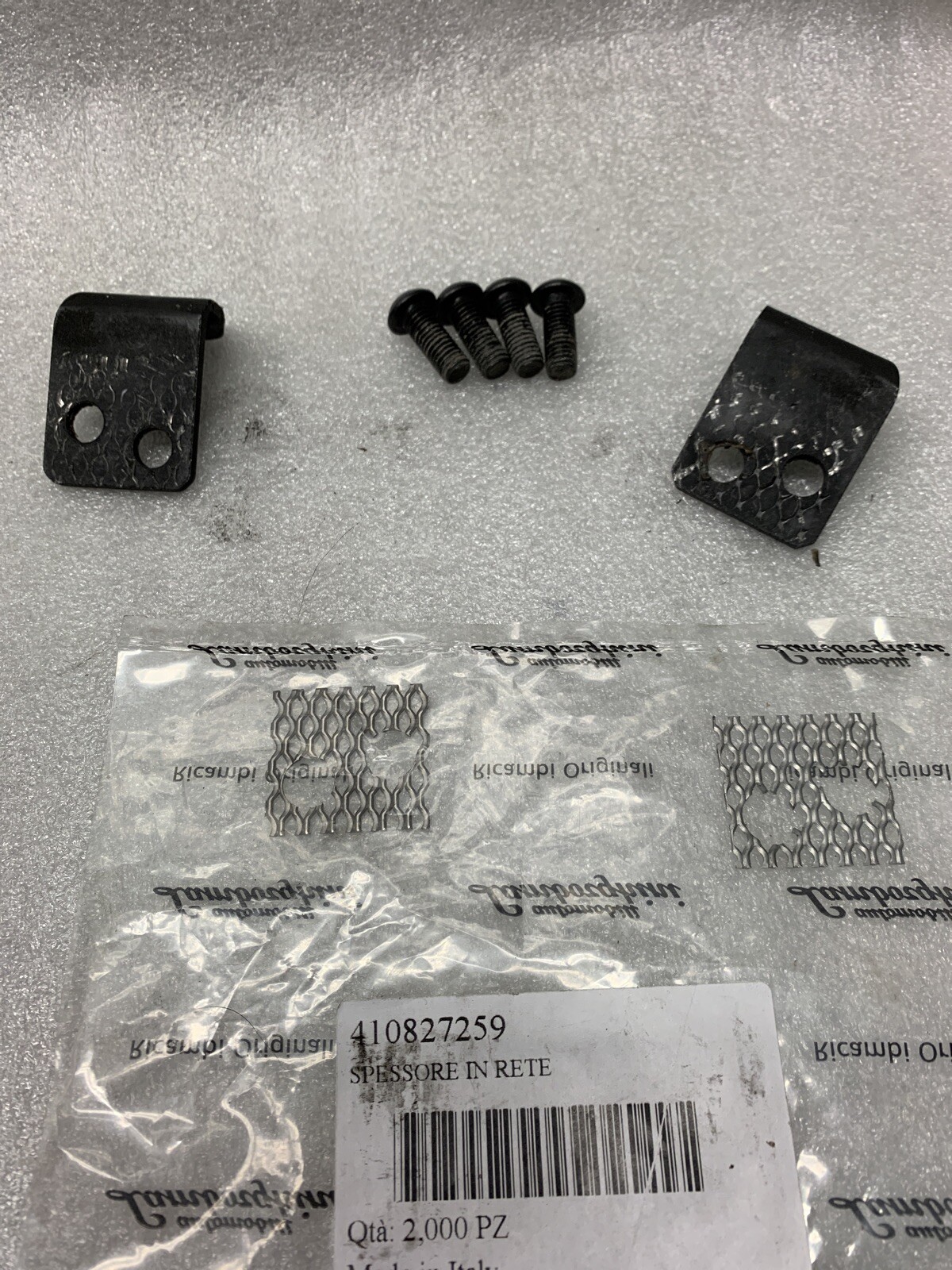 LAMBORGHINI MURCIELAGO LP640 Rear Decklid Spoiler / Wing Brackets - Bolts -Shims