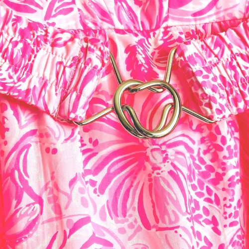 NWT Lilly Pulitzer McKinnon Midi Cotton Sundress Pink Blossom Foxy Llama • 12 - Picture 5 of 6