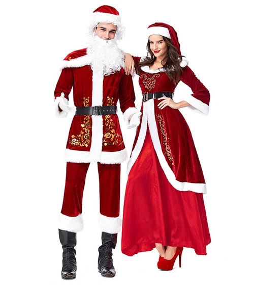 Santa claus costume 5xl clearance