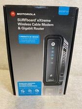 Motorola SBG6580 SURFboard DOCSIS 3.0 Cable Modem/ Wi-Fi Dual Band Router/ Open