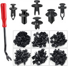 <!--F#f_0-->KCRTEK 120 Pcs 6.3Mm 8Mm 9Mm 10Mm Nylon Bumper Push Fasteners,Bumper<!--F/-->