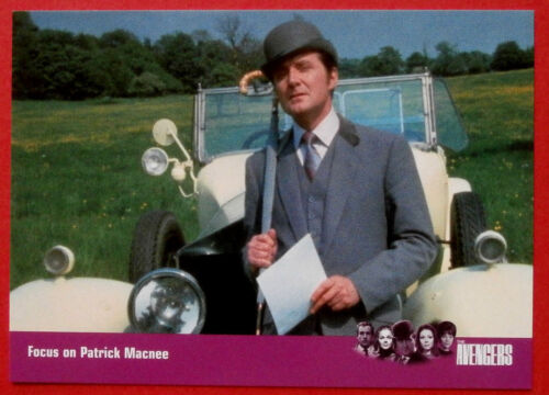 THE AVENGERS - Card #87 - Focus on Patrick Macnee - SERIES ONE Strictly Ink 2003 - Picture 1 of 2