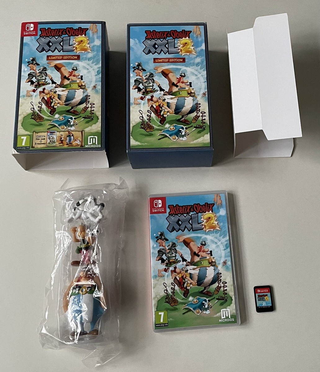 Asterix & Obelix XXL 2 Limited Edition Nintendo Switch Box Set Inc