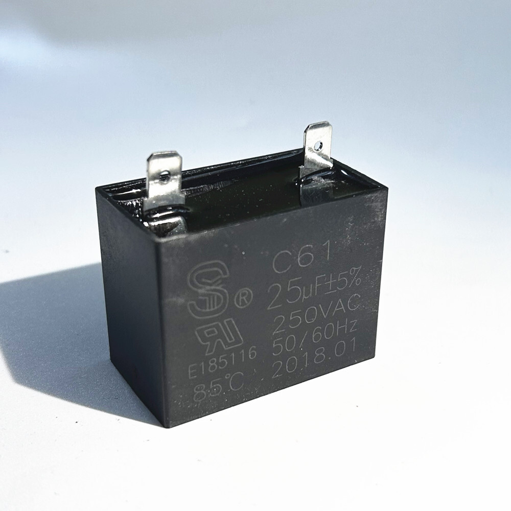 Condensador Cbb61 15uf 250v 2 Cables 47x34x22 Mm 2 Piezas | Envío Gratis