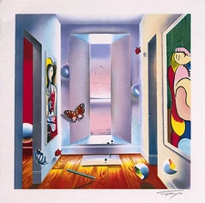 FERJO- THE DREAM LITHOGRAPH  11.5" x 11.5"