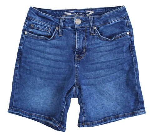 Navy Blue Denim Jean Shorts Size 