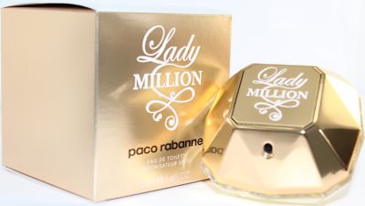 Lady Million 1.6 oz EDT Spray for Women by Paco Rabanne - New in box