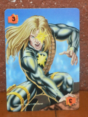 SPIDER-MAN '97 FLEER TRADING CHASE GAME CARD OVER POWER LONGSHOT 3