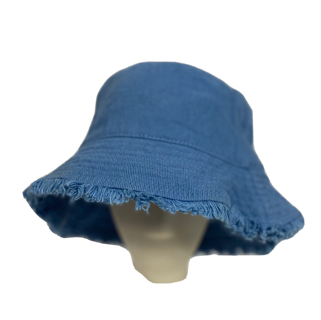 Unisex Cotton Bucket Hat for Summer Sun Protection Fishing Safari  -image