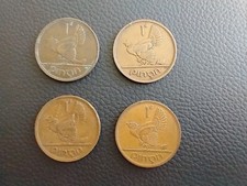 4 x Irish Bronze Pre-decimal Penny 1d Pingin 1933 - 1965